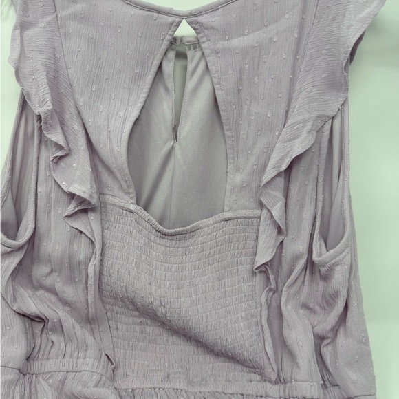 Old Navy Women’s Lavender Sleeveless Ruffle Dress size XL with lining Never Worn - Picture 8 of 13